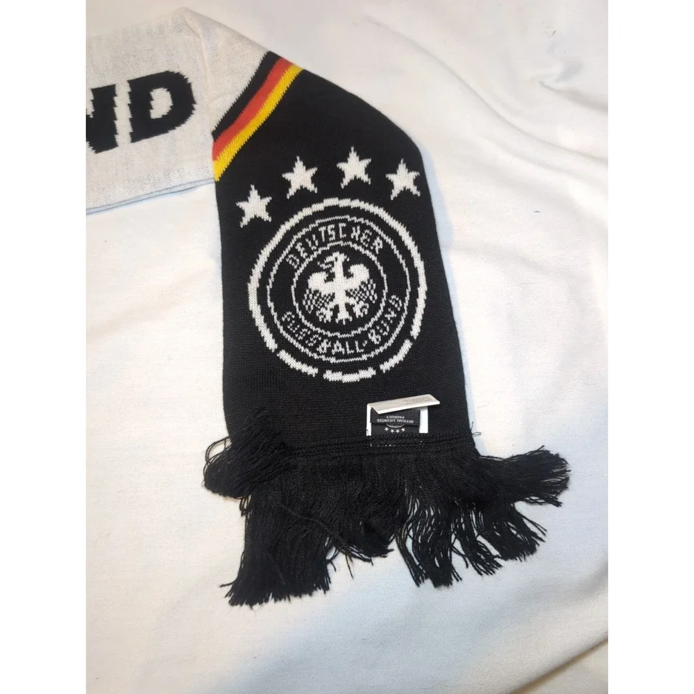 Germany Deutschland DFB Futbol Soccer Scarf FIFA World Cup Icon Sports